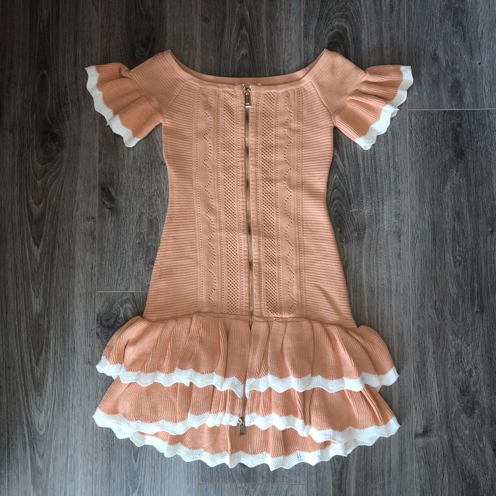 Alice McCall I Am Yours Dress Apricot - 2 - Picture 4 of 9